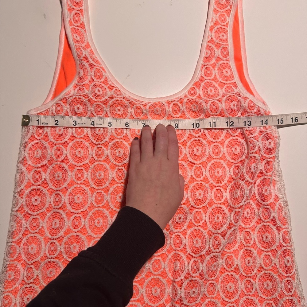 Coveted clothing neon orange dress size small - Picture 6 of 6